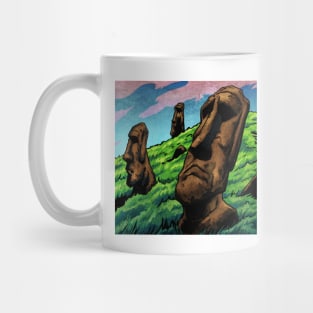 Easter Island Heads Mug Mug